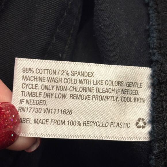 A New Day Stretch Elastizado Pants Black Size 10 - Picture 4 of 4